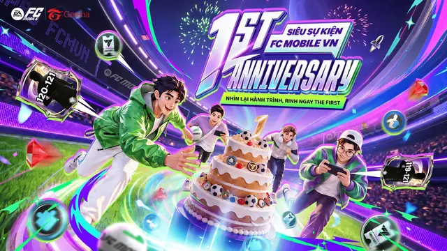 FC Mobile Vietnam opens birthday cake event on October 16