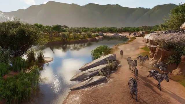 Planet Zoo 2 thay đổi cách xây sở thú ra sao?