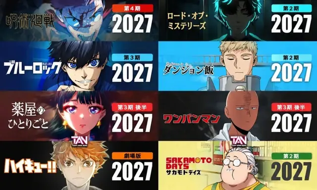 Top 10 Most Anticipated Anime Coming in 2027