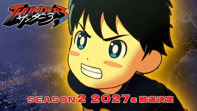 Thunder 3 Anime Officially Confirms Season 2 for 2027