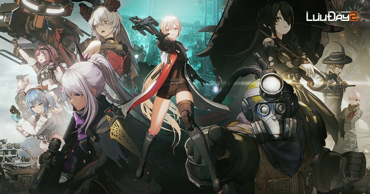 Key art Lưu Đày 2 với các T-Doll, minh họa bài T-Doll nên roll cho F2P