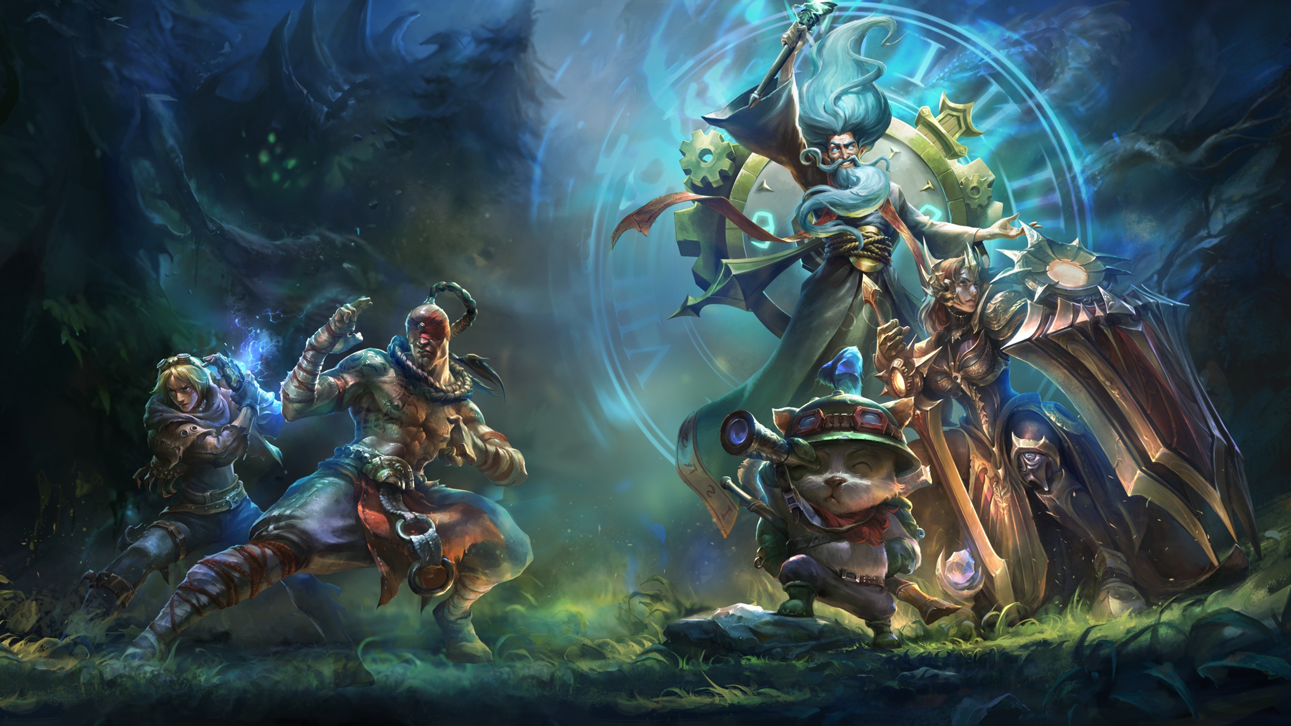 Champions appear in League Classic promotional artwork