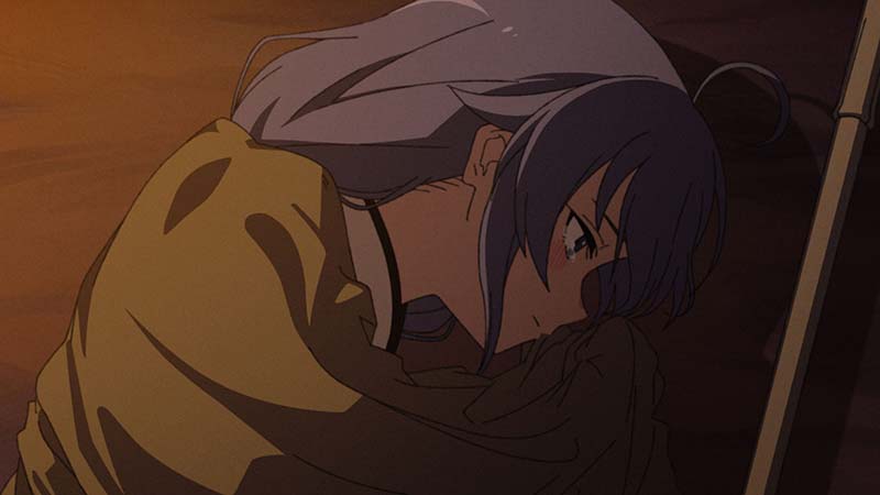Roxy in season two episode 23, from the anime’s present-day storyline.