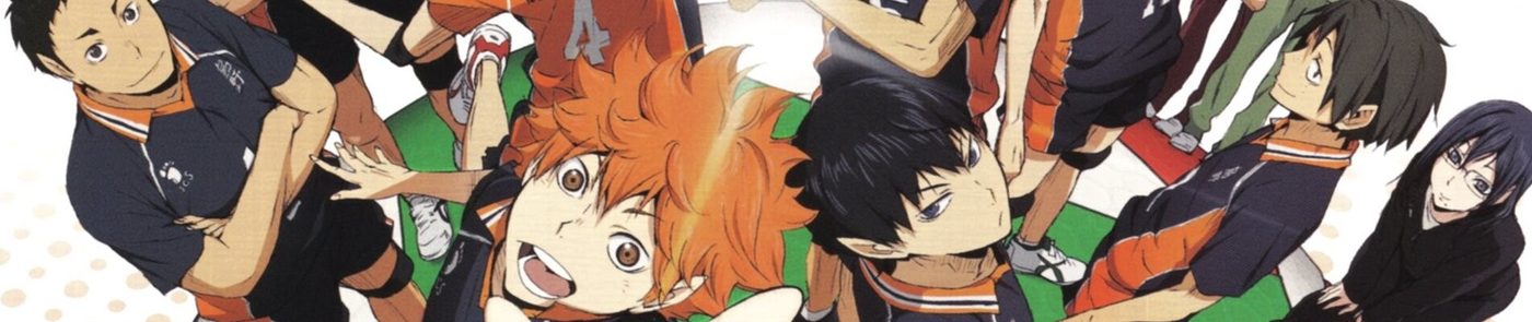 Đội Karasuno trong anime Haikyu