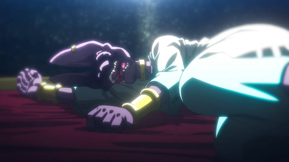 Goku faces Beerus in Dragon Ball Super: Beerus