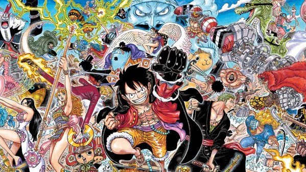 One Piece Chapter 1192: Luffy Pierces the Shield, Draws First Blood From Imu