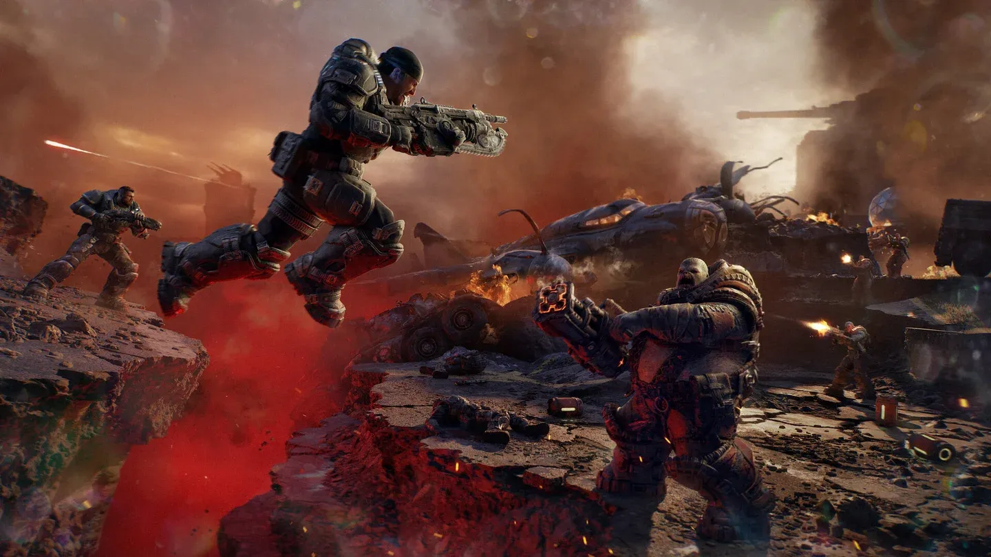 gears of war e day revs up hype with a playable demo at game
