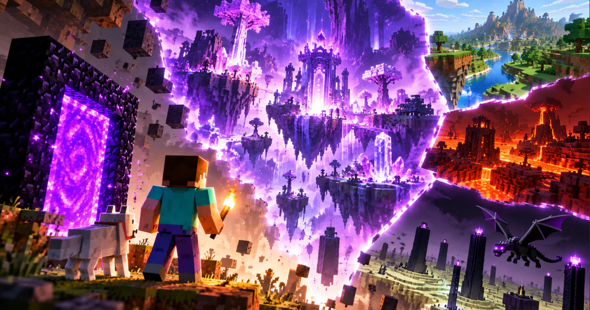 Minecraft bổ sung chiều không gian thứ 4 The Sift sau hơn 14 năm · OtaHub