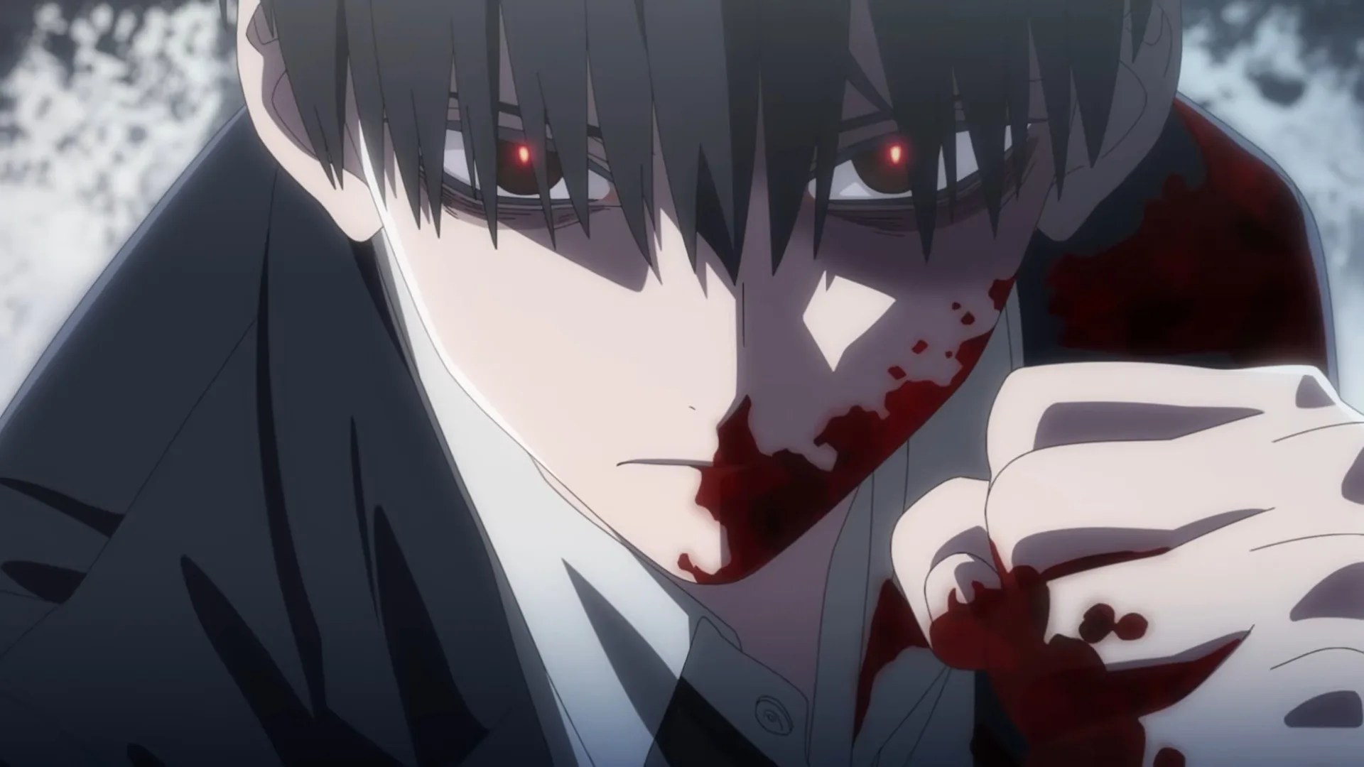 A scene from the trailer for the anime The Boxer
