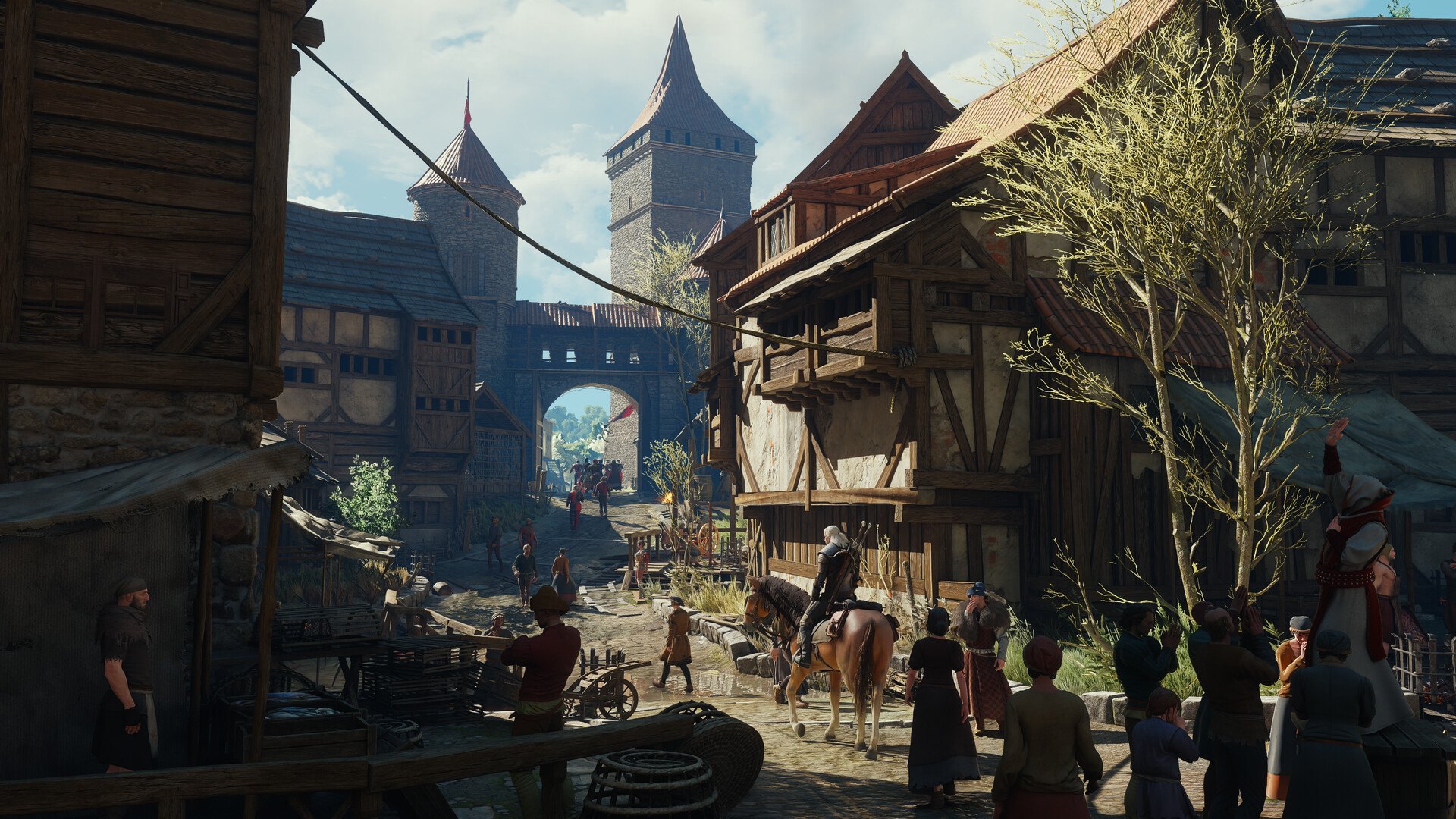 Thành phố Novigrad trong The Witcher 3 Remastered